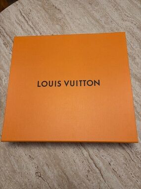 Louis Vuitton Orange Signature Gift Box